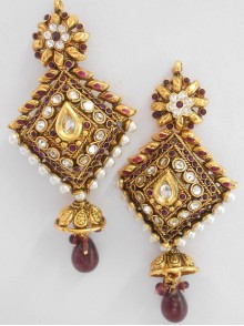 Polki Earrings